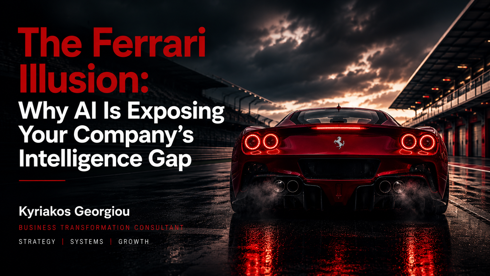 The Ferrari Illusion: Why AI Is Exposing Your Company’s Intelligence Gap